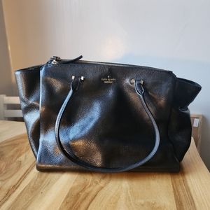 Kate Spade large pebbled leather shoulder bag